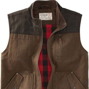 Men's Legendary Tough as Buck brown waxed cotton vest